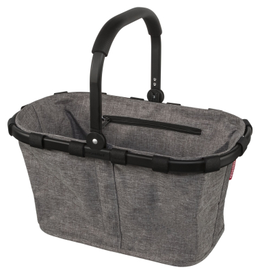 Einkaufstasche Carrybag, Twist Silver, BK7052, 22 Liter, au&szlig;en 48x29x28cm, Polyester, grau