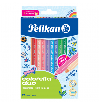 Fasermaler Colorella Duo dick+d&uuml;nn C407