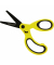 Westcott Kinderschere E-21562 00 13cm neon sort