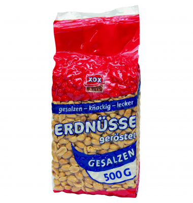 XOX Erdnüsse Gesalzen 85019 500g