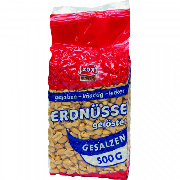 4031446850016 - XOX Erdnüsse Gesalzen 85019 500g 4031446850016 500 Gramm