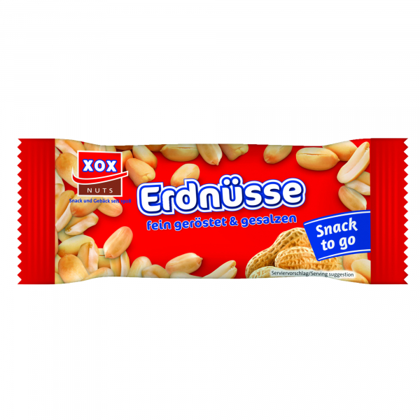 4031446850146 - XOX Erdnüsse Gesalzen 85014 20x50g 4031446850146 1000 Gramm