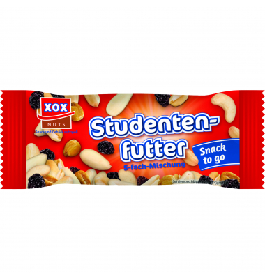 XOX Studentenfutter 85300 20x50g XOX Studentenfutter 85300 20x50g