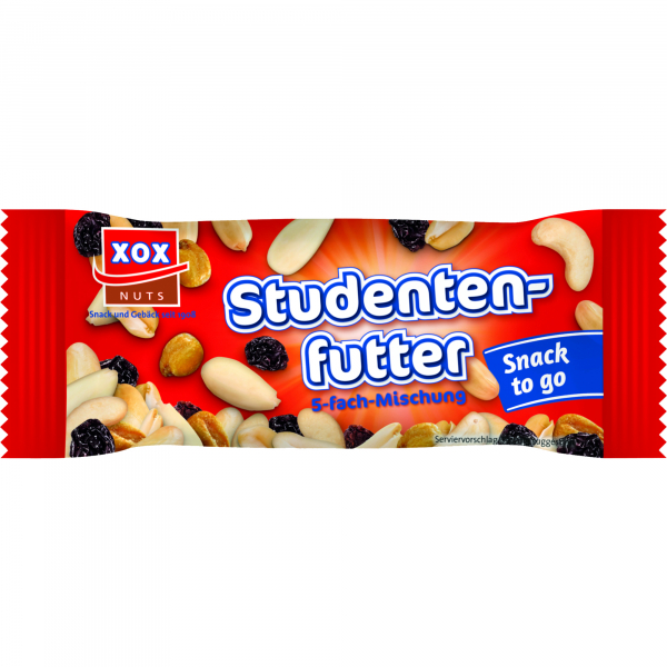 4031446853000 - XOX Studentenfutter 85300 20x50g 4031446853000 1000 Gramm