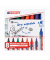 Boardmarker-Set 360, 4-360-8-S2999, Etui, 8-farbig sortiert, 1,5-3mm Rundspitze
