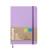 share Journal Y-07-14-02 A5 dotted lavendel