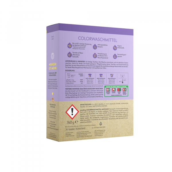 4262365714107 - everdrop Colorwaschmittel 401001117 760g 4262365714107 760 Gramm 4262365714107 - everdrop Colorwaschmittel 401001117 760g 4262365714107 760 Gramm