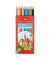 Buntstifte-Set Castle, 120112, farbig sortiert, sechskant, Packung