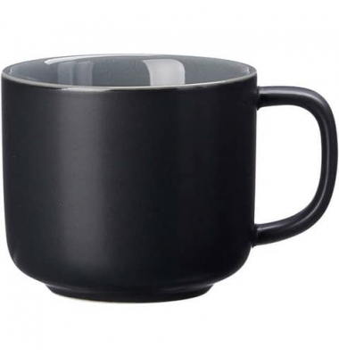 412987 Kaffee-Obertasse 240ml 6ST schwarz