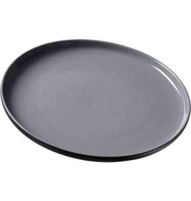 413076 Speiseteller flach 26cm 4ST schwarz