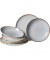 420159 Speiseservice 8tlg. grau Speiseservice
