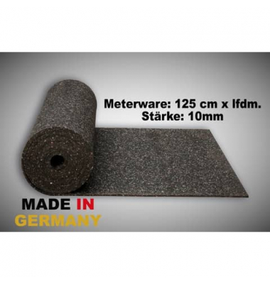 141863-4A Antivibrations-Gummimatte schwarz Antivibrations-Gummimatte
