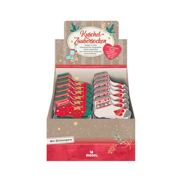 12 Stück Moses 16730 Kuschel-Zaubersocken Winterwunder 4033477167309 MOSES.