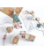 folia Adventskalender Bergdorf mehrfarbig