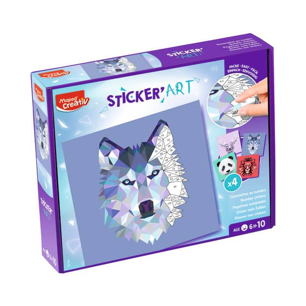 3154149070558 - Bastelset StickerArt - Kleben nach Zahlen mehrfarbig 3154149070558 maped 3154149070558 - Bastelset StickerArt - Kleben nach Zahlen mehrfarbig 3154149070558 maped