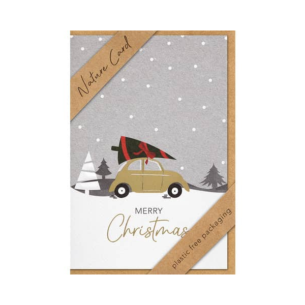 3 x BSB Weihnachtskarte - Nature Card inkl. Umschlag.