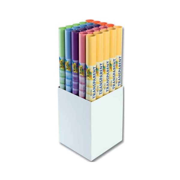 25 Stück Folia Transparentpapier 115g sort. 4001868018899 FOLIA