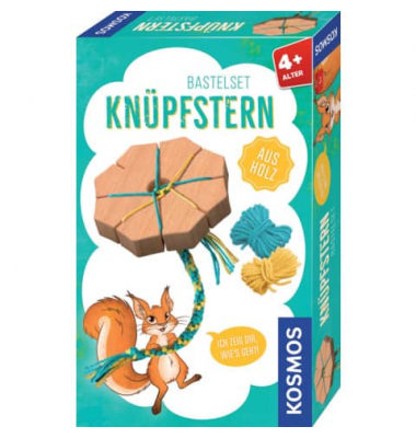 Bastelset Knüpfstern Bastelset Knüpfstern