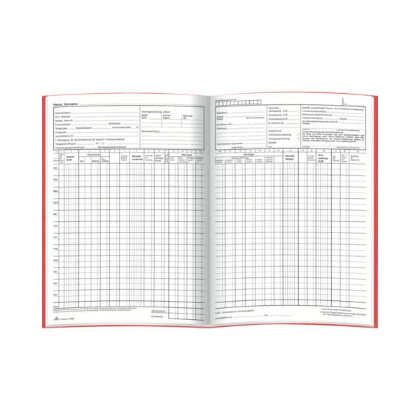 4002871243001 - Gehaltskontobuch A4 10BL Gehaltskontobuch 4002871243001 RNK