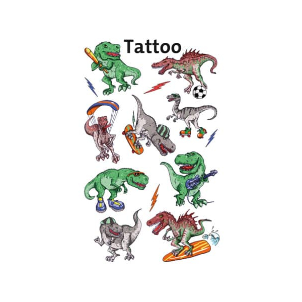 4004182567722 - Kid Tattoos 56772 Dinos 1Bogen - Avery Zweckform 4004182567722 - Kid Tattoos 56772 Dinos 1Bogen - Avery Zweckform