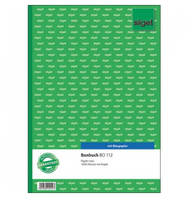 Bonbuch 2fach eosin