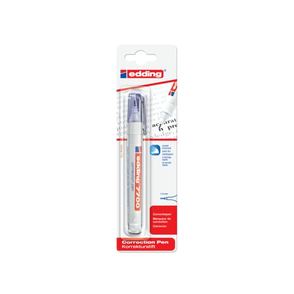 10 Stück Edding Korrekturstift  weiß 4004764830909 Edding 8 Milliliter