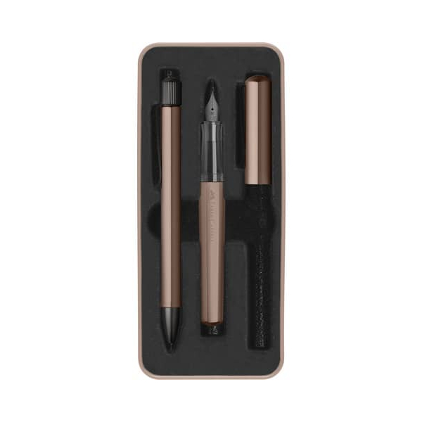 4005401405894 - Geschenkset FH+KS Hexo bronze Stiftset Stiftset 4005401405894 Faber Castell