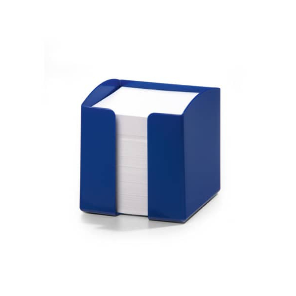 6 Stück Durable Zettelbox 1701682040, 90x90mm, inkl. 800 Notizzettel, blau, Polystyrol 4005546106151 Durable