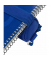 Schlamper rund klein blau