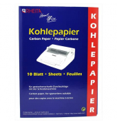 Kohlepapier A4 10BL schwarz Kohlepapier