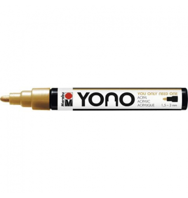 Kreativmarker YONO gold