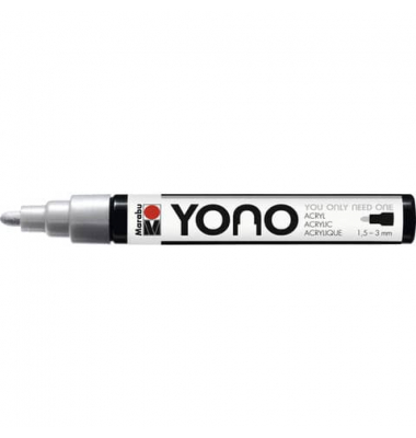 Kreativmarker YONO silber