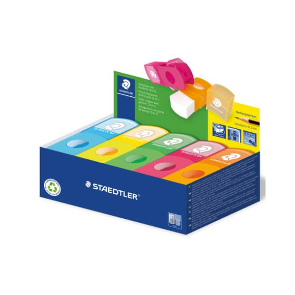 10 Stück Staedtler Radierer +Spitzer 2in1 4007817111024 Staedtler