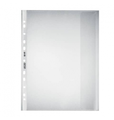 Dokumententasche Standard - B&uuml;ro Serie 5896204, Din A4, transparent, Polypropylen (PP), mit Verschlusslasche