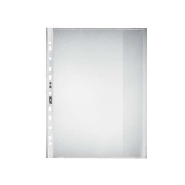 10 Stück Herlitz Dokumententasche Standard - Büro Serie 5896204, Din A4, transparent, Polypropylen (PP), mit Verschlusslasche 4008115896200 Herli 10 Stück