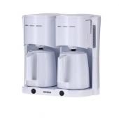 Kaffeemaschine Duo 2in1 weiß