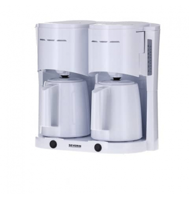 Kaffeemaschine KA 9314 KA 9314, wei&szlig;, 2 x 1000 Watt, 2 x 8 Tassen