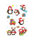 Weihn. Sticker Magic Pinguine