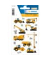 Sticker Baustellen Fahrzeuge