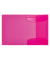 Gummizugmappe Neon  19657, A4 neonpink Polypropylen (PP), f&uuml;r ca. 50 Blatt  (80 g/m&sup2;), mit 3 Einschlagklappen