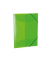 Gummizugmappe neon 19658, A4 neongr&uuml;n Polypropylen (PP), mit 3 Einschlagklappen