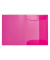 Gummizugmappe Neon  19698, A3 neonpink Polypropylen (PP), f&uuml;r ca. 50 Blatt  (80 g/m&sup2;), mit 3 Einschlagklappen