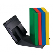 Heftbox Basic 21309-01, A4 schwarz, 3,5cm F&uuml;llh&ouml;he, Karton laminiert