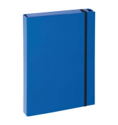 Heftbox Basic 21309-06, A4 blau, 3,5cm F&uuml;llh&ouml;he, Karton laminiert