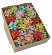 Rosette Papier sortiert Deko-Rosetten