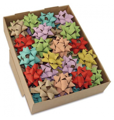 Rosette Papier sortiert Deko-Rosetten