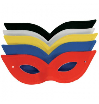 Dominomaske fbg.sort. Dominomaske Dominomaske