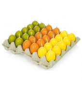 Eikerze 242229.028 farbig sortiert 