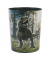 Papierkorb 30x25cm T-Rex
