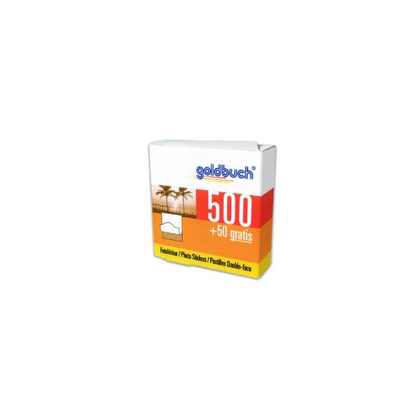 24 Stück Goldbuch Fotoklebepunkte permanent Fotoklebepunkte Fotoklebepunkte 4009835830918 GOLDBUCH 500 Stück